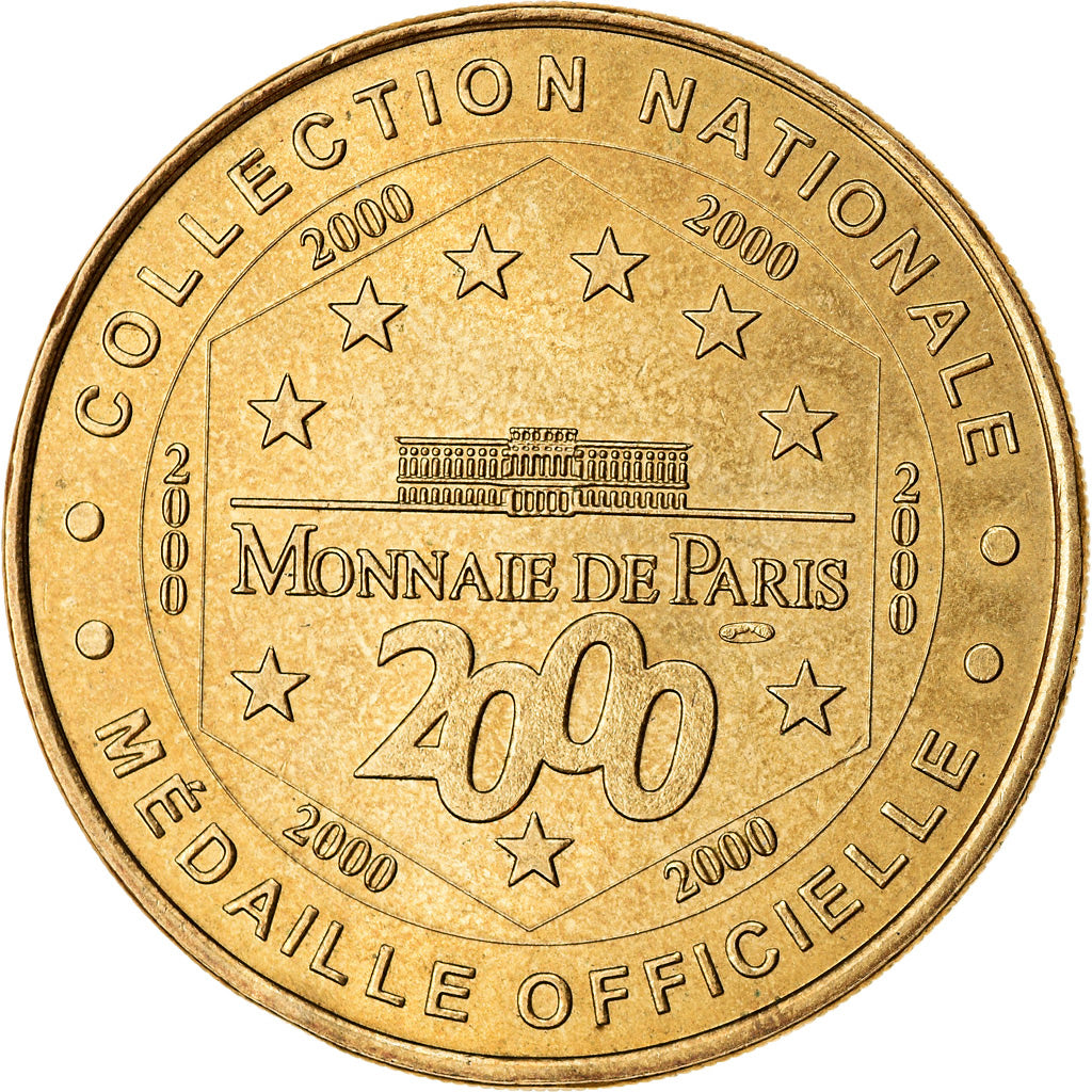Frankrijk, Token, Toeristisch fiche, Paris - Sacré Coeur n°1, 2000, MDP, ZF