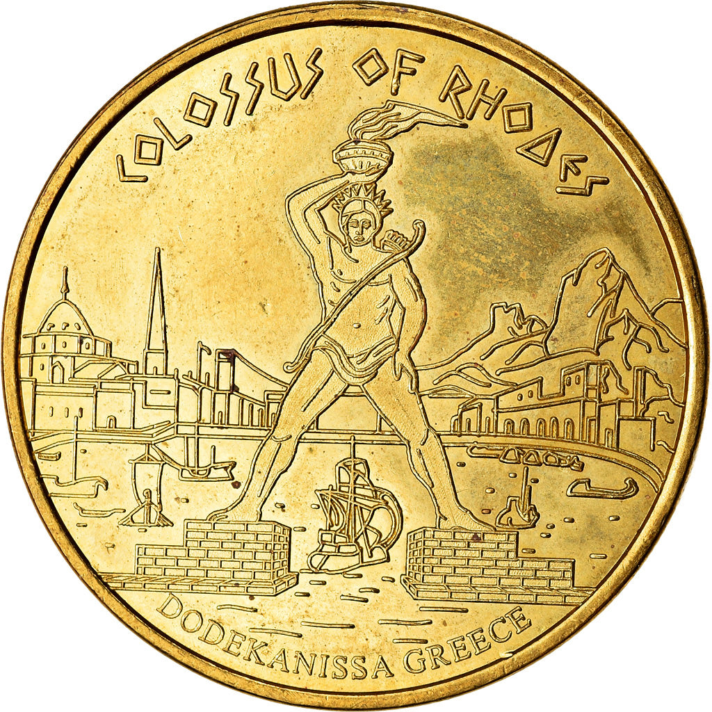 Greece, Token, Rhodes - Colosse, 2013, EF(40-45), Cupro-nickel Aluminium