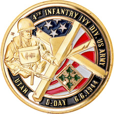 France, Token, Touristic token, 6 juin 1944 - D Day - Normandie, History