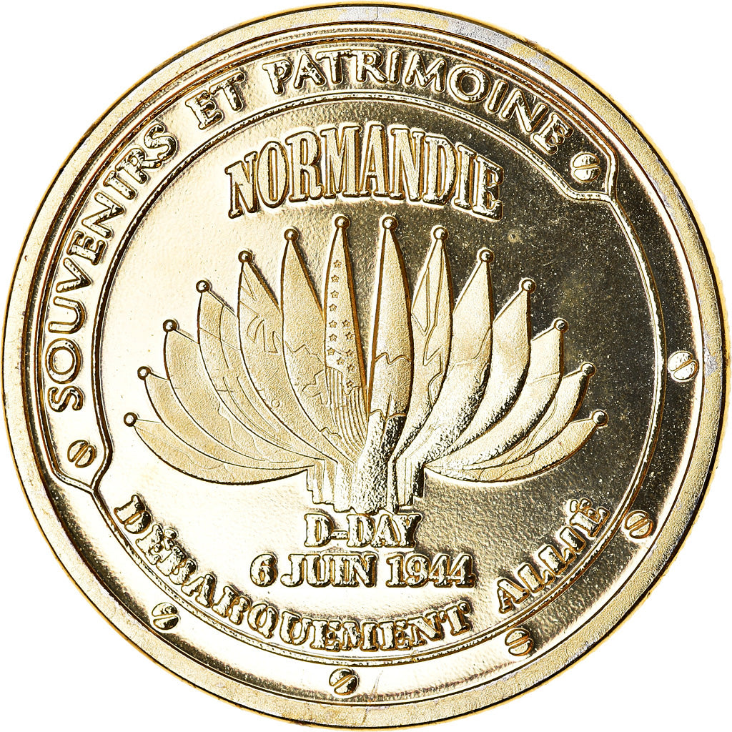 Francja, Token, Sainte-Mère Eglise, Undated, Souvenirs et Patrimoine