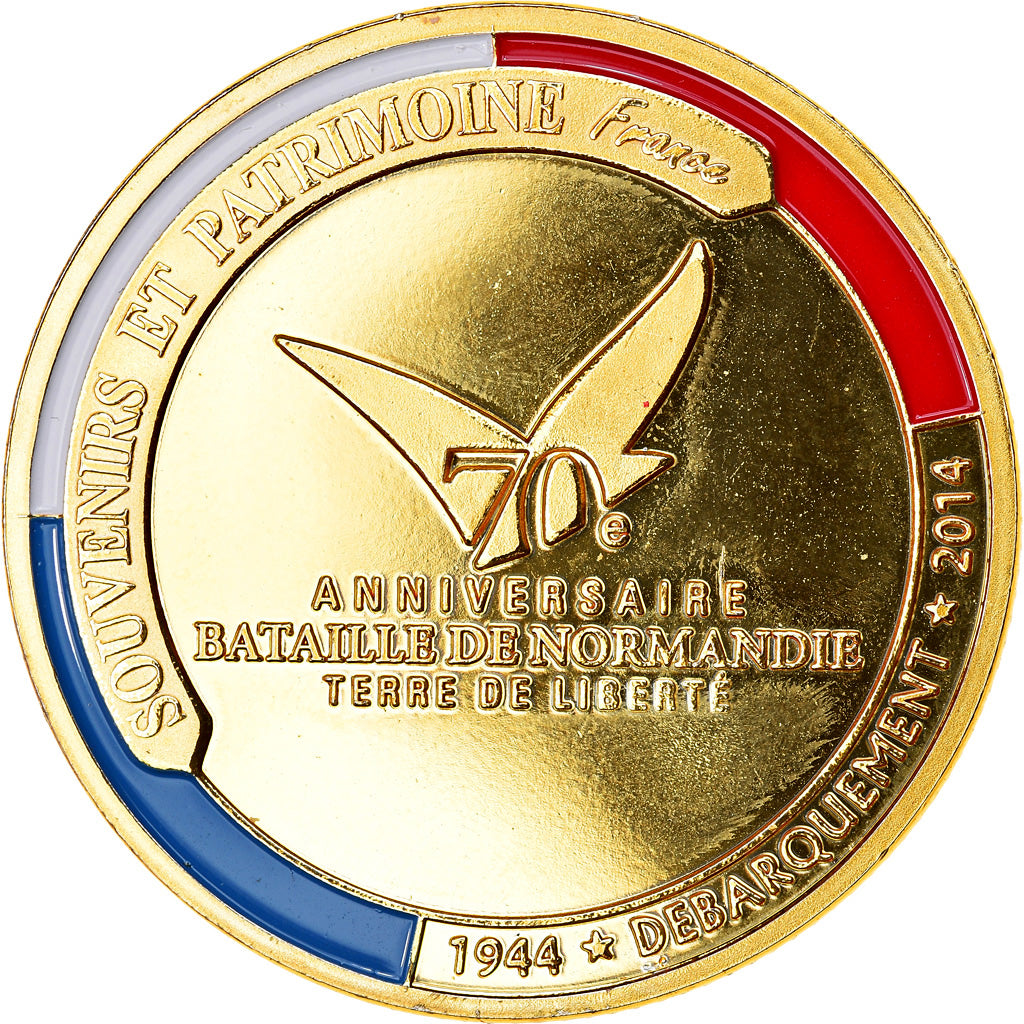 France, Token, 70ème anniversaire de la bataille de Normandie, Souvenirs et