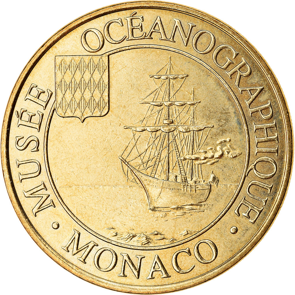 França, Token, Token turístico, Monaco - Musée océanographique n°1, 1998