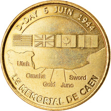 France, Jeton, Tourist Token, 14/ Mémorial de Caen, 2011, Médailles et