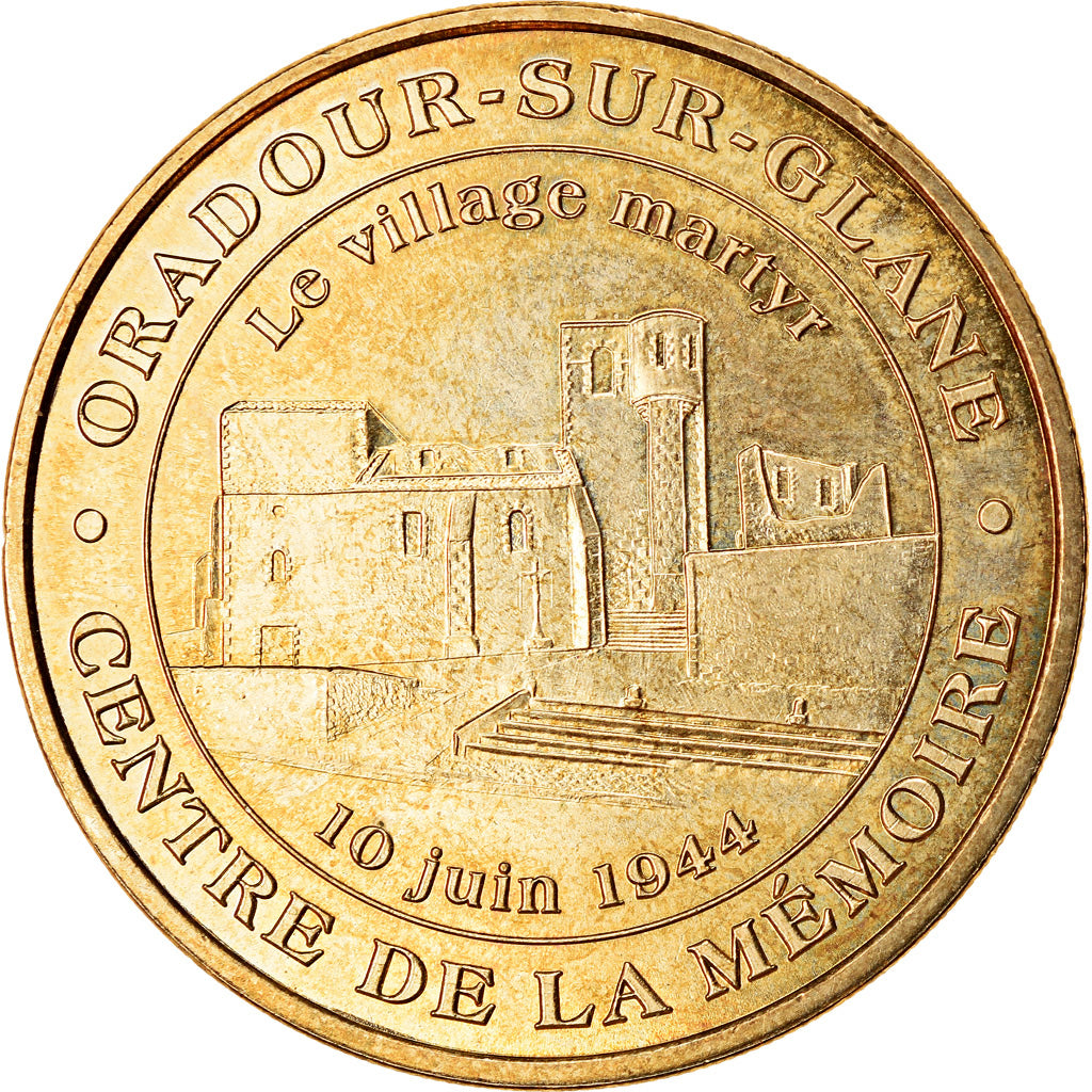 France, Token, Touristic token, Oradour-sur-Glane - Village martyr n°1, 2007