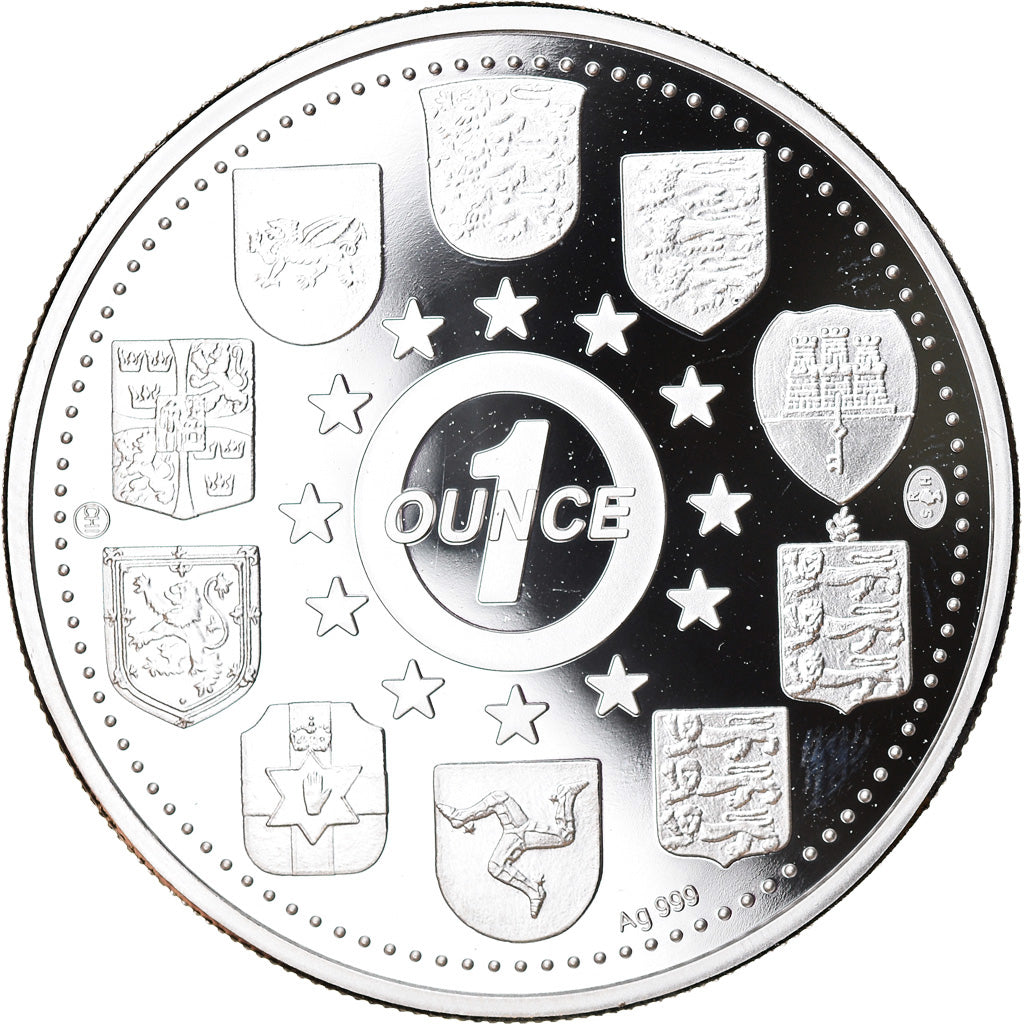 Great Britain, Medal, Good Morning Europa - Londres, Proof, MS(65-70), Silver