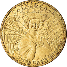 France, Token, Touristic token, Reims - Cathédrale n°2 - Ange, 2011, Arthus