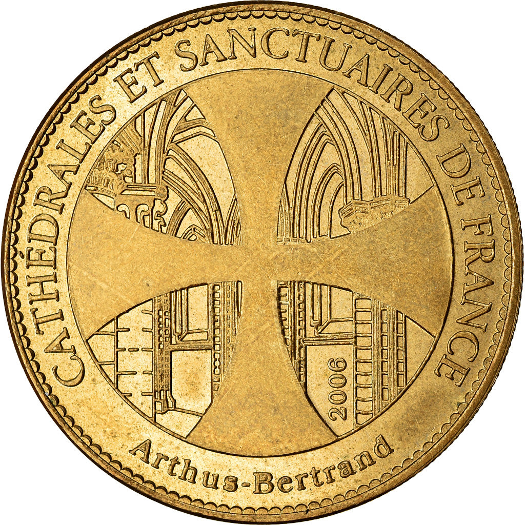 France, Jeton, Jeton Touristique, L'Epine - Cathédrale, 2006, Arthus Bertrand