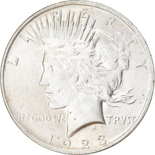 Coin, United States, Peace Dollar, Dollar, 1923, U.S. Mint, Philadelphia