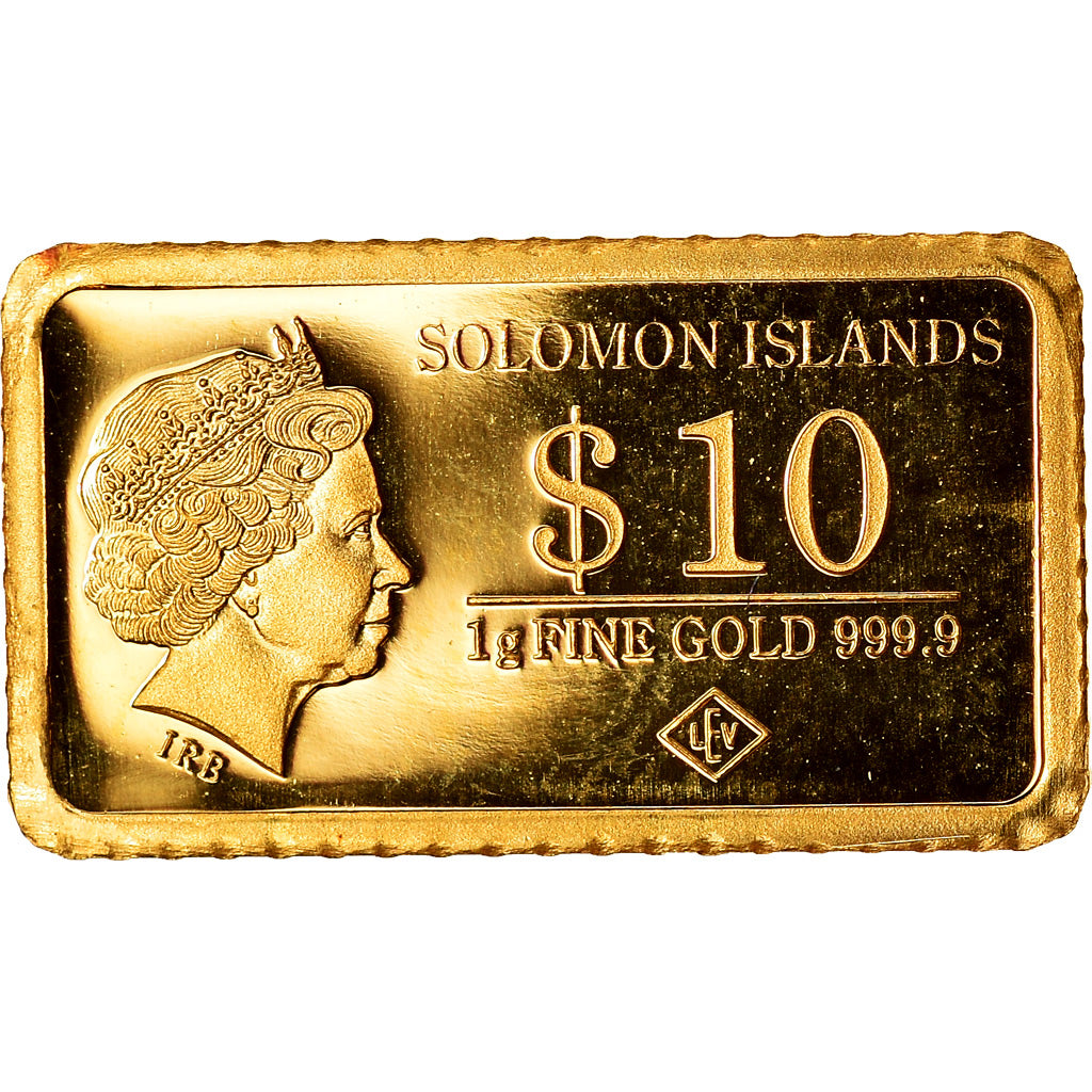 Coin, Solomon Islands, San Francisco, 10 Dollars, 2014, Proof, MS(65-70), Gold