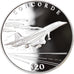 Münze, Liberia, Concorde, 20 Dollars, 2000, Proof, STGL, Silber, KM:481