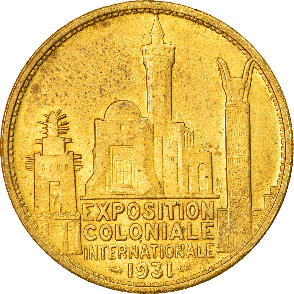 France, Medal, Exposition Coloniale Internationale, Paris, Afrique, 1931