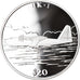 Coin, Liberia, H K - 1, 20 Dollars, 2000, Proof, MS(65-70), Silver