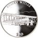 Coin, Liberia, Russkij Witiaz, 20 Dollars, 2000, Proof, MS(65-70), Silver