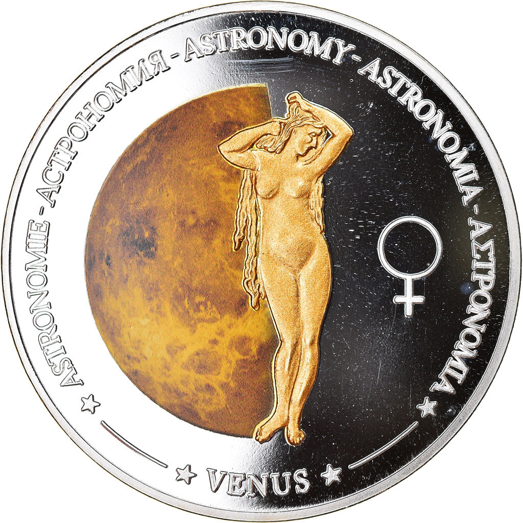 Coin, Fiji, Elizabeth II, Astronomie - Vénus, Dollar, 2011, MS(65-70)