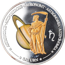 Coin, Fiji, Elizabeth II, Astronomie - Saturne, Dollar, 2011, MS(65-70)