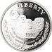 Coin, United States, Mont Rushmore, Dollar, 1991, U.S. Mint, San Francisco