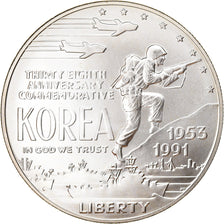 Coin, United States, Guerre de Corée, Dollar, 1991, U.S. Mint, Denver