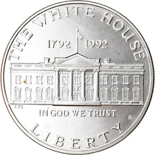 Coin, United States, Bicentenaire de la Maison Blanche, Dollar, 1992, U.S. Mint