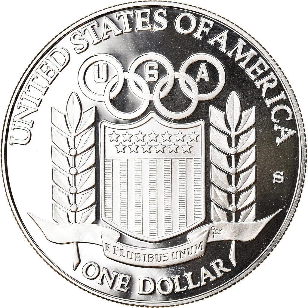 Moneta, Stati Uniti, Baseball, Dollar, 1992, U.S. Mint, San Francisco, FDC
