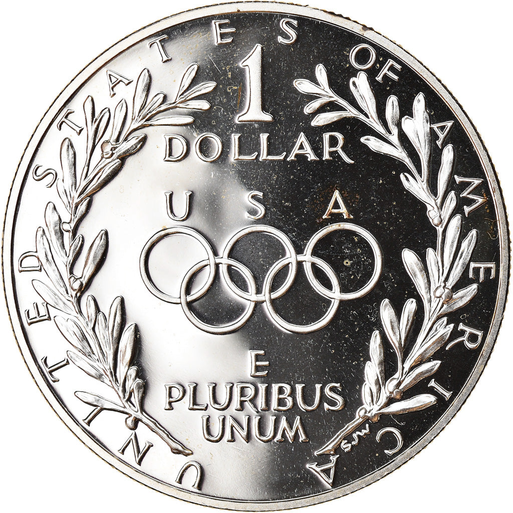 Coin, United States, Jeux Olympiques, Dollar, 1988, U.S. Mint, San Francisco