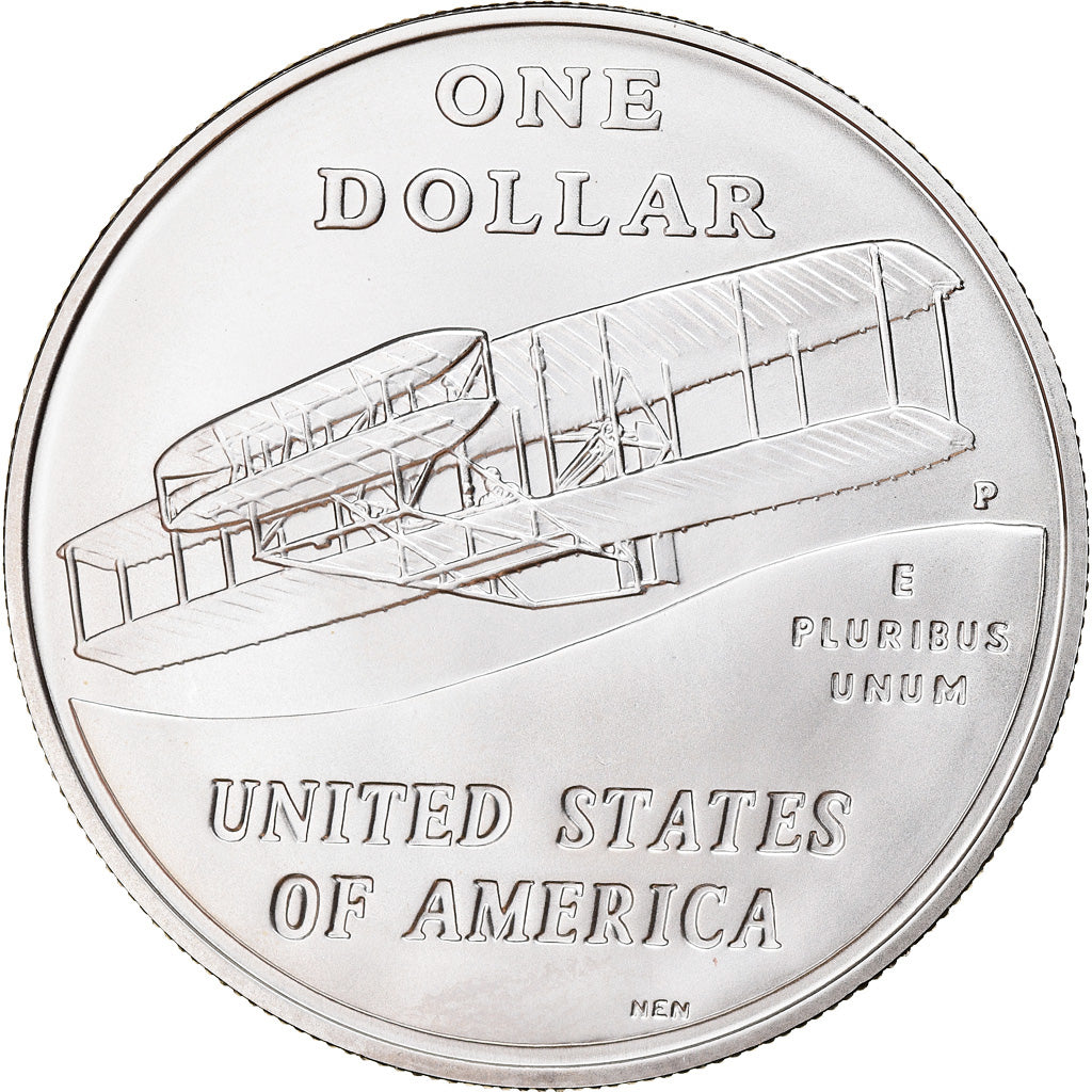 Moneta, Stati Uniti, Orville et Wilbur Wright, Dollar, 2003, U.S. Mint