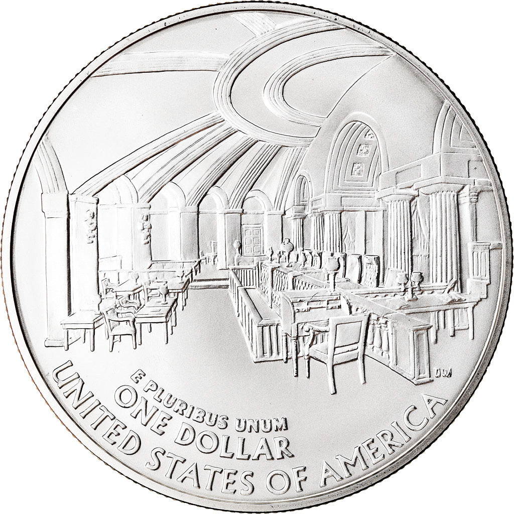Coin, United States, John Marshall, Dollar, 2005, U.S. Mint, Philadelphia