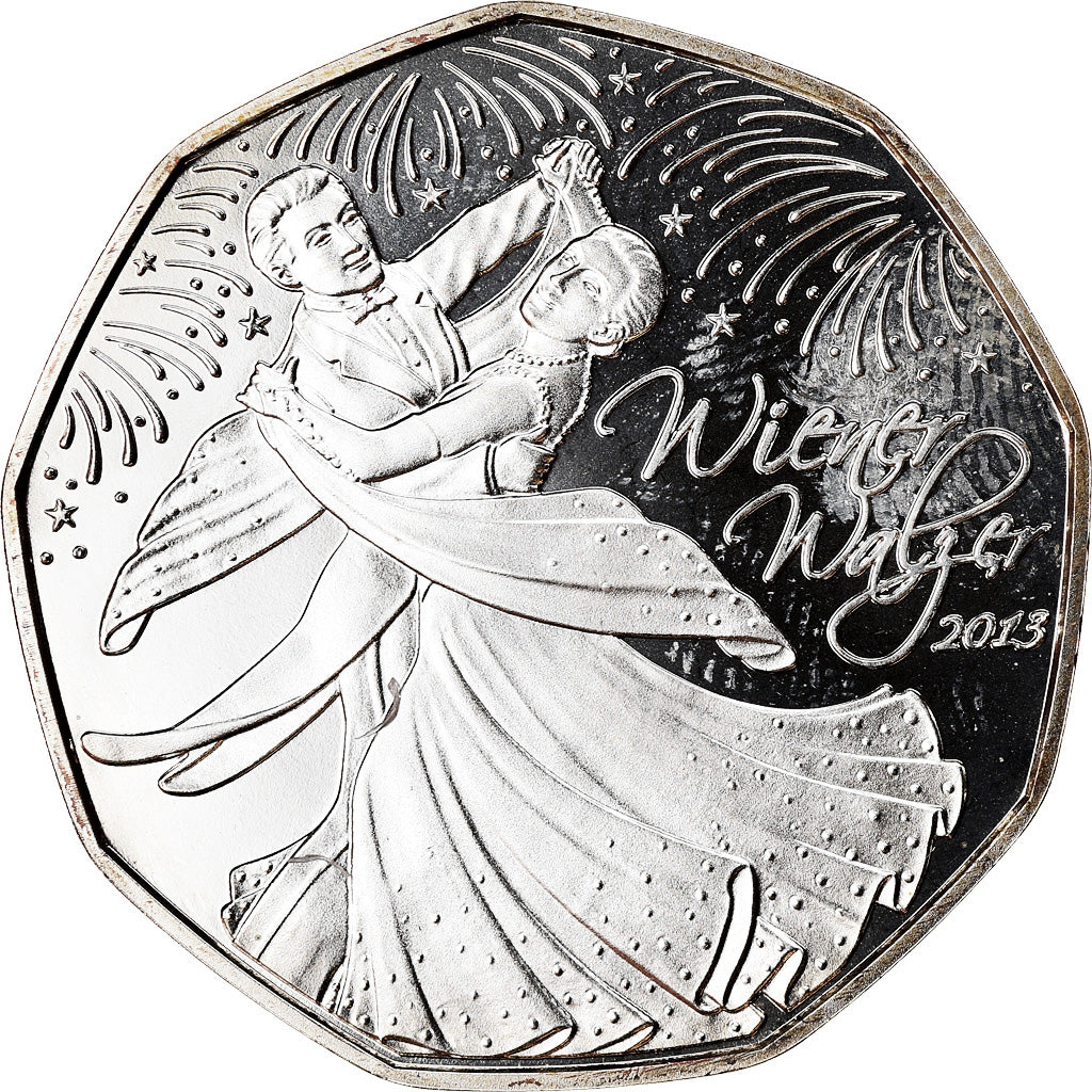 Austria, 5 Euro, Valse de Vienne, 2013, MS(65-70), Silver, KM:3216a