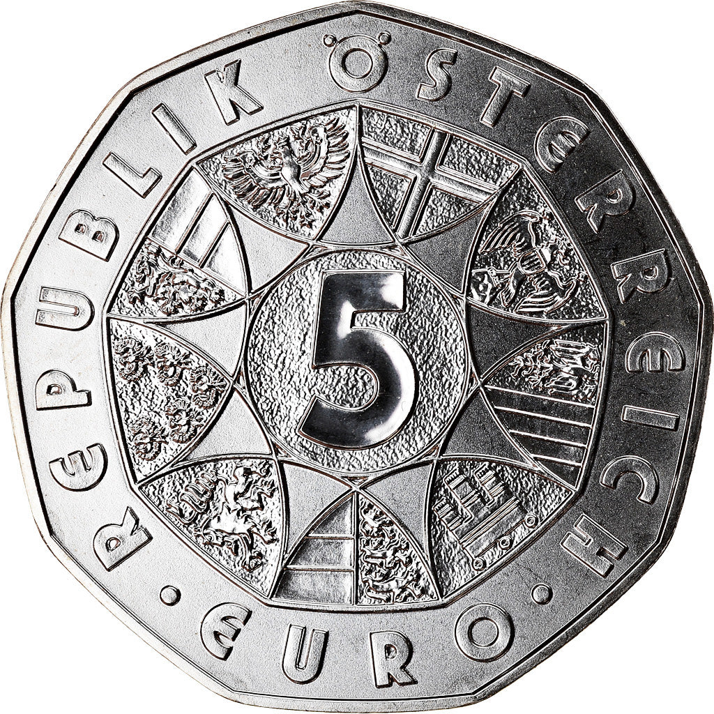 Austria, 5 Euro, Snowboard, 2010, FDC, Plata, KM:3192