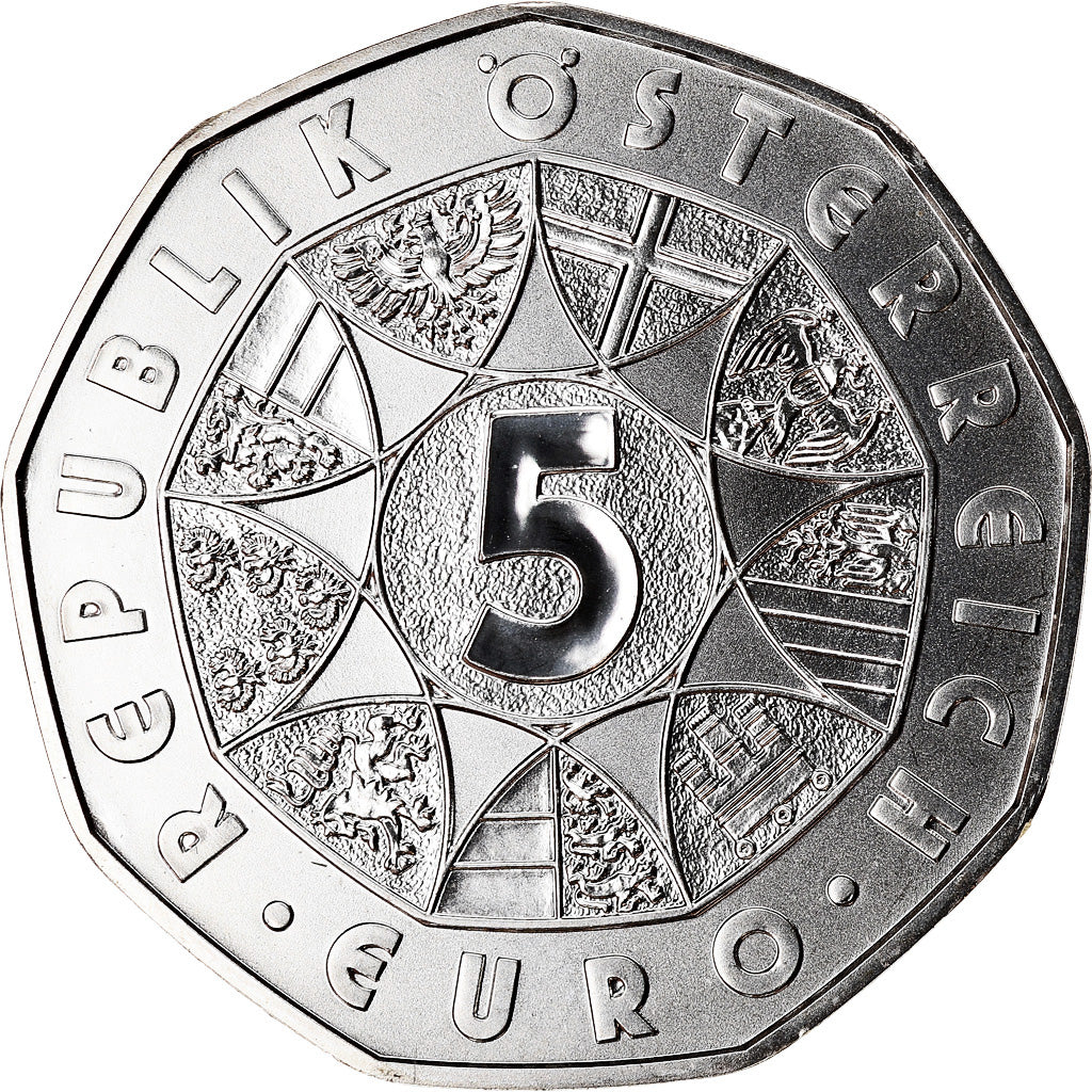Österreich, 5 Euro, Nouvelle année, 2014, STGL, Silber