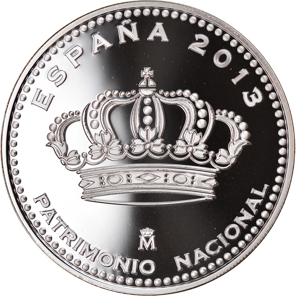Spagna, 5 Euro, Palacio Almudaina, 2013, SPL, Argento