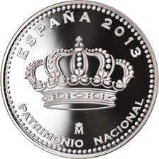 Spagna, 5 Euro, Palacio Almudaina, 2013, SPL, Argento