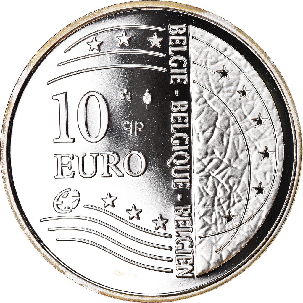 Belgium, 10 Euro, Elargissement de l' U.E, 2004, Proof, MS(65-70), Silver