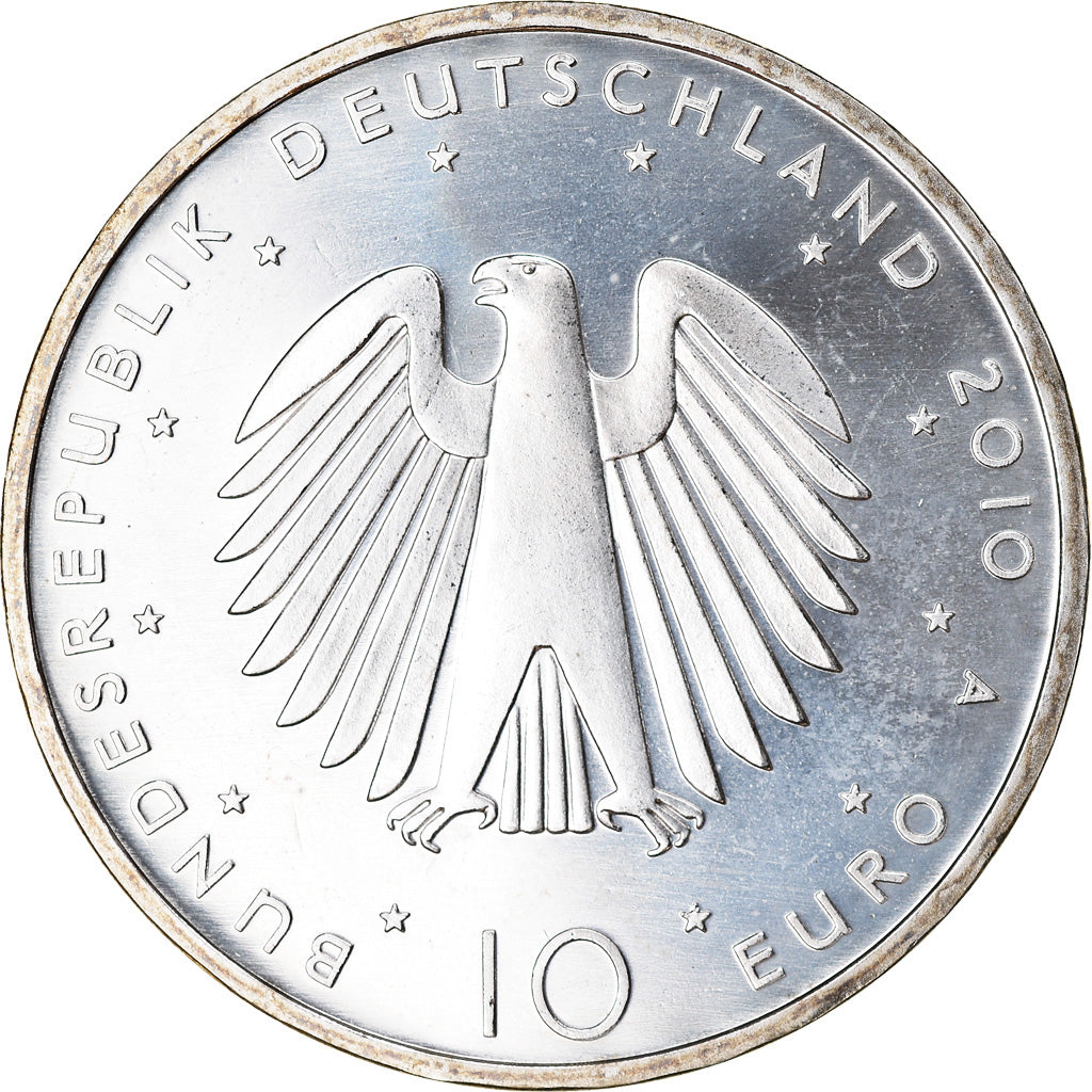 GERMANY - FEDERAL REPUBLIC, 10 Euro, 20 ans de la réunification, 2010