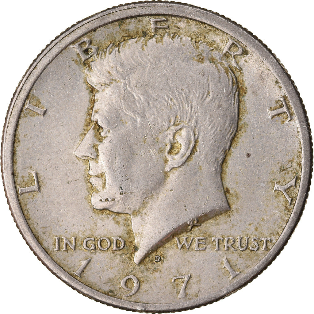 Monnaie, États-Unis, Kennedy Half Dollar, Half Dollar, 1971, U.S. Mint, Denver