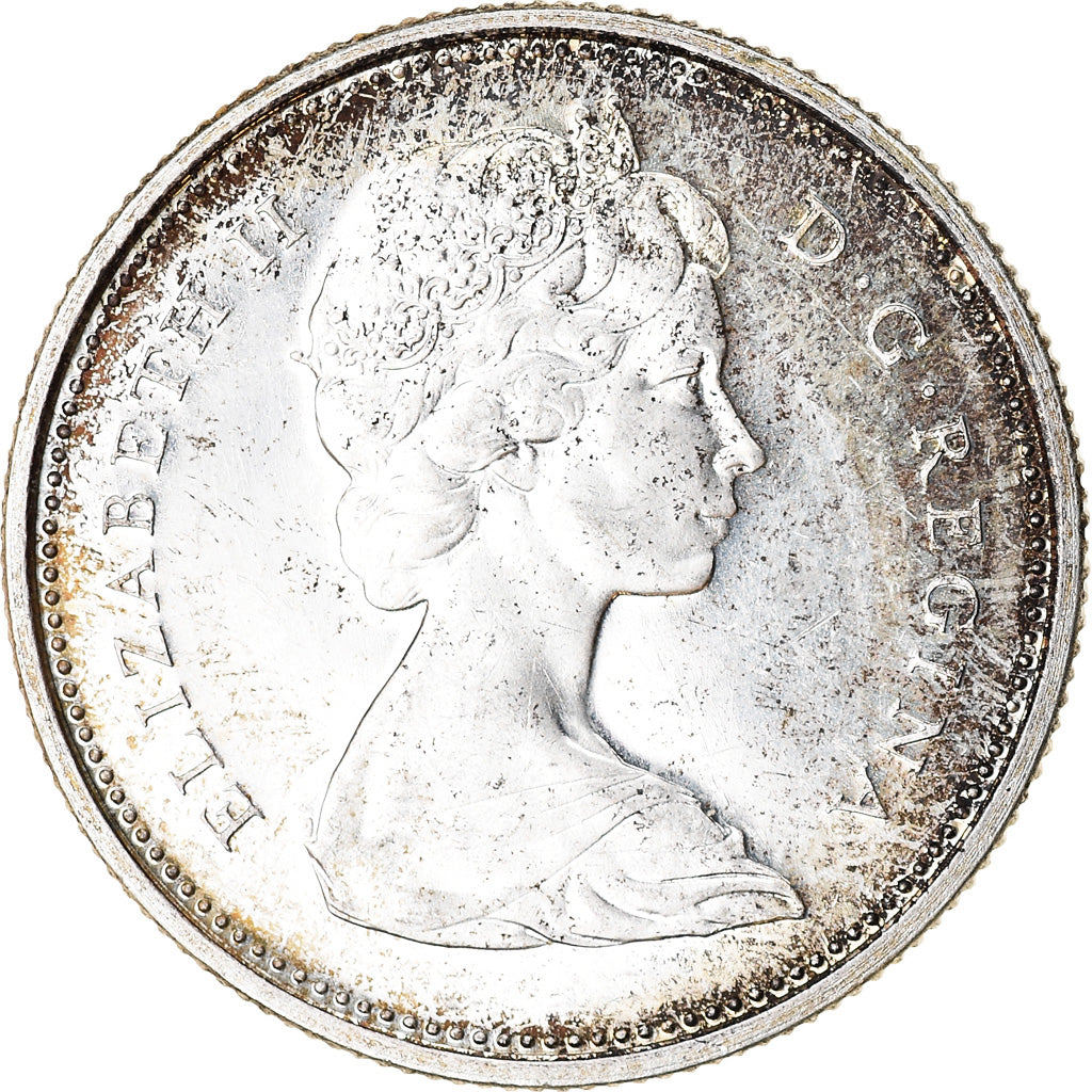 Monnaie, Canada, Elizabeth II, 25 Cents, 1965, Royal Canadian Mint, Ottawa, SUP