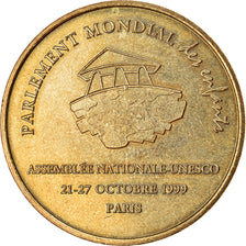 France, Token, Touristic token, Paris - Unesco - Parlement mondial des enfants