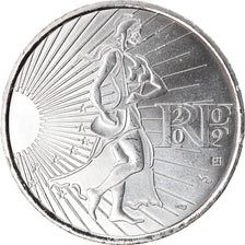 France, 10 Euro, La Semeuse en marche, 2009, MS(65-70), Silver, KM:1580