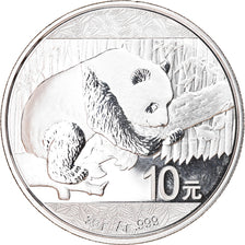 Coin, China, Panda, 10 Yüan, 2016, Proof, MS(65-70), Silver
