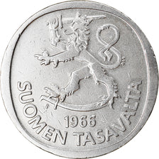 Münze, Finnland, Markka, 1966, VZ, Silber, KM:49