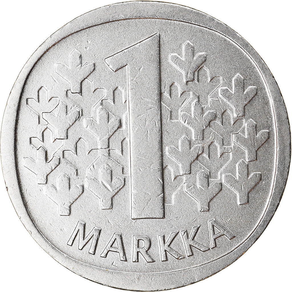 Münze, Finnland, Markka, 1966, VZ, Silber, KM:49