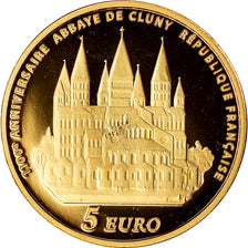 France, 5 Euro, 2010, MS(65-70), Gold, KM:1680
