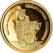 Palau, Christophe Colomb, Dollar, 2006, STGL, Gold