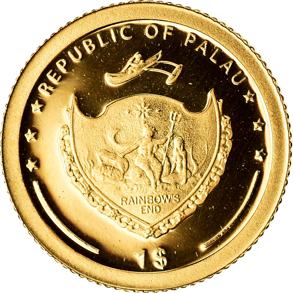 Palau, Christophe Colomb, Dollar, 2006, STGL, Gold