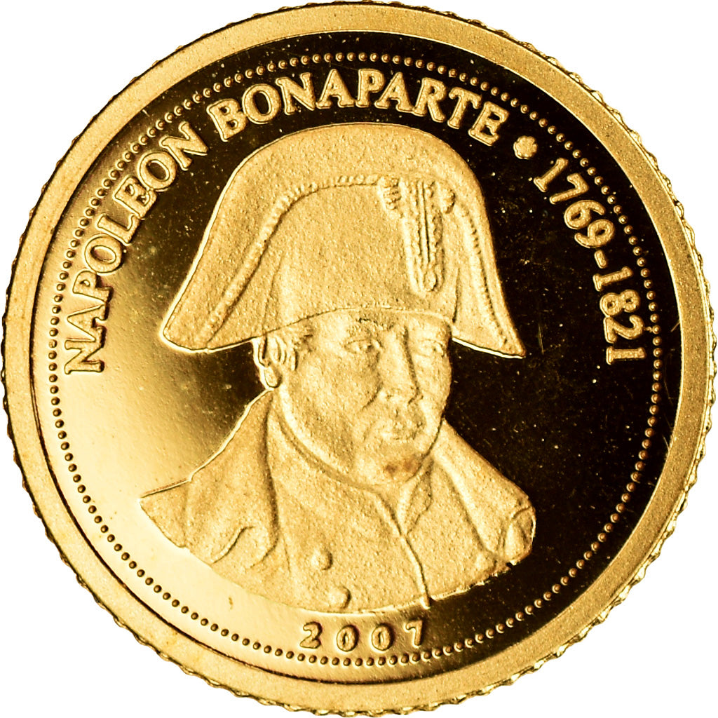 Monnaie, Togo, Napoléon Bonaparte, 1500 Francs CFA, 2007, Paris, FDC, Or