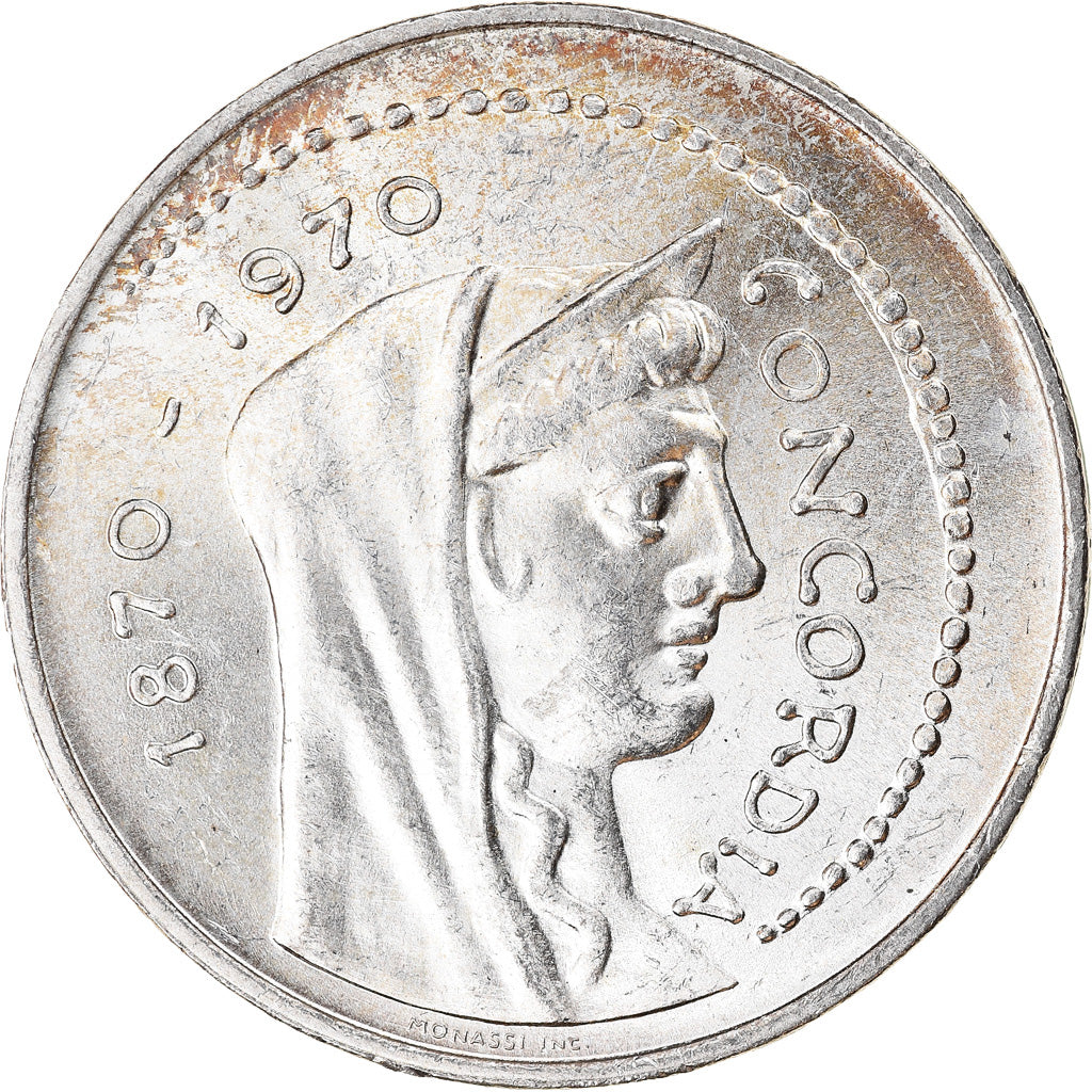 Moneta, Italia, Concordia, 1000 Lire, 1970, Rome, SPL-, Argento, KM:101