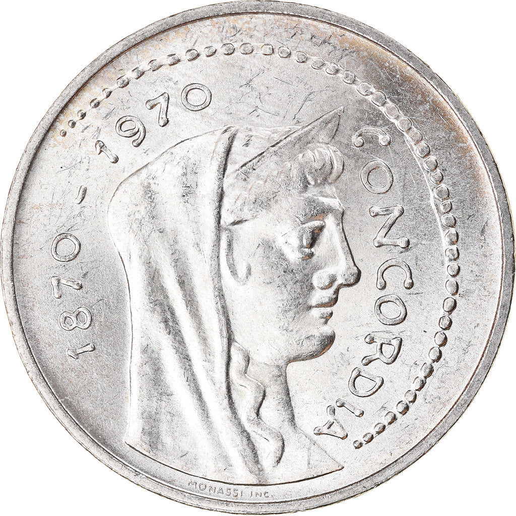 Münze, Italien, Concordia, 1000 Lire, 1970, Rome, VZ, Silber, KM:101
