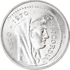 Coin, Italy, Concordia, 1000 Lire, 1970, Rome, AU(55-58), Silver, KM:101