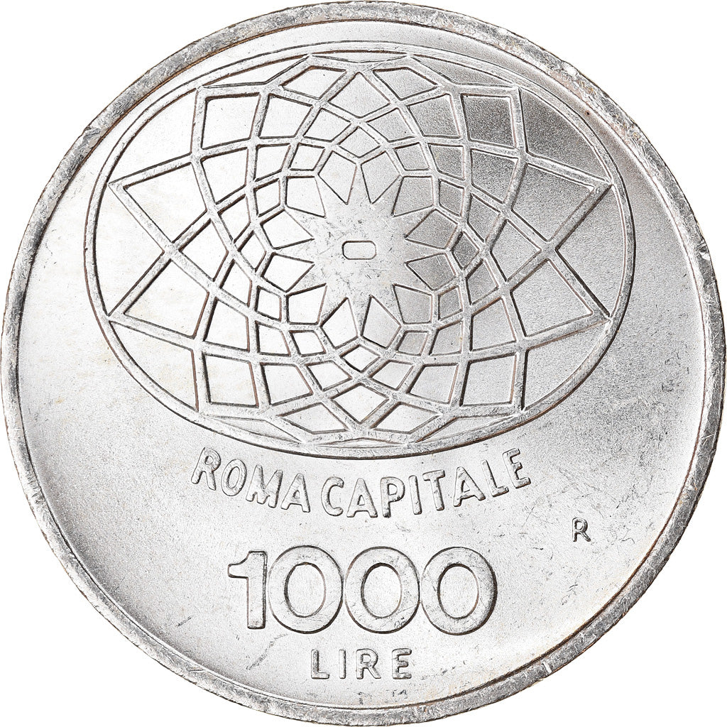 Coin, Italy, Concordia, 1000 Lire, 1970, Rome, AU(55-58), Silver, KM:101