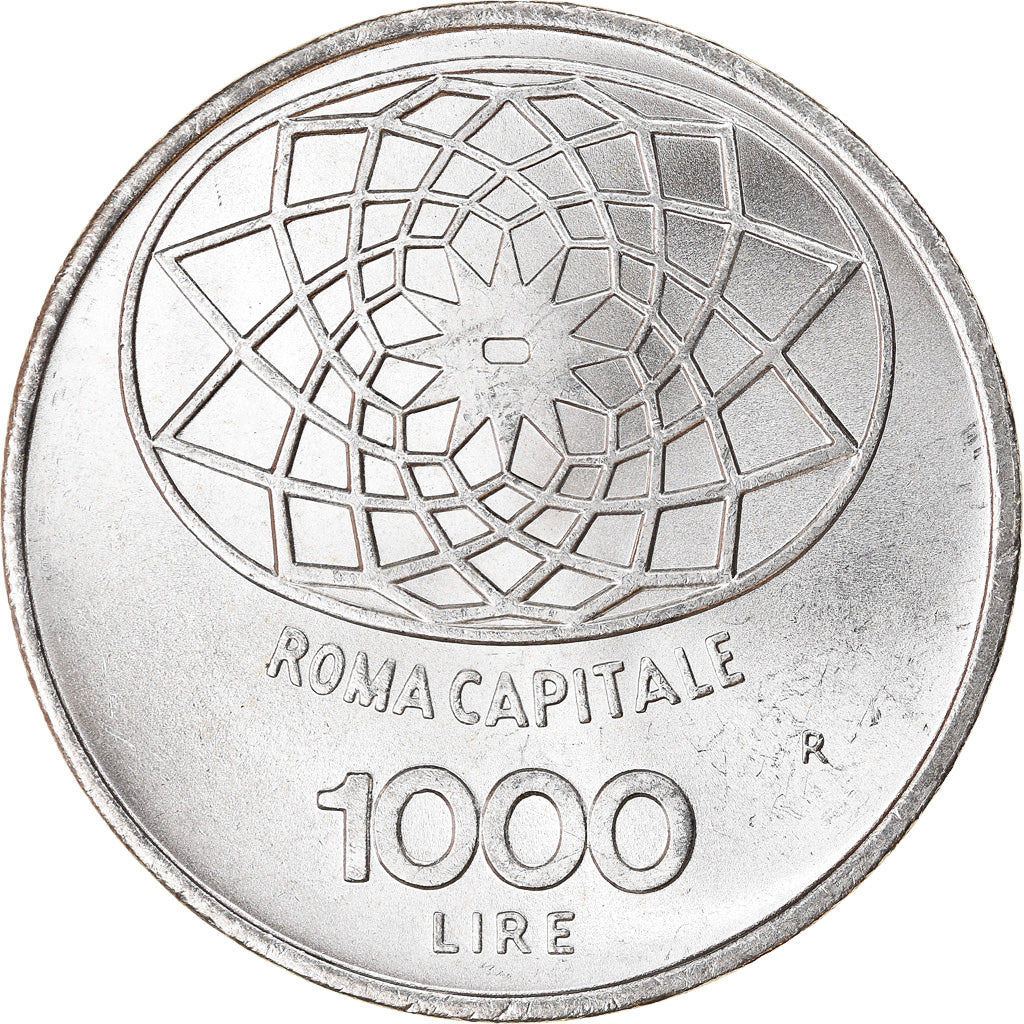 Coin, Italy, Concordia, 1000 Lire, 1970, Rome, AU(55-58), Silver, KM:101
