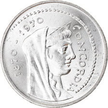 Coin, Italy, Concordia, 1000 Lire, 1970, Rome, AU(55-58), Silver, KM:101